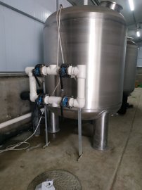 實拍煙臺瑞華食品水處理設備安裝現場！